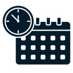 Calendar and click icon