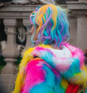 Pastel Pop hair color